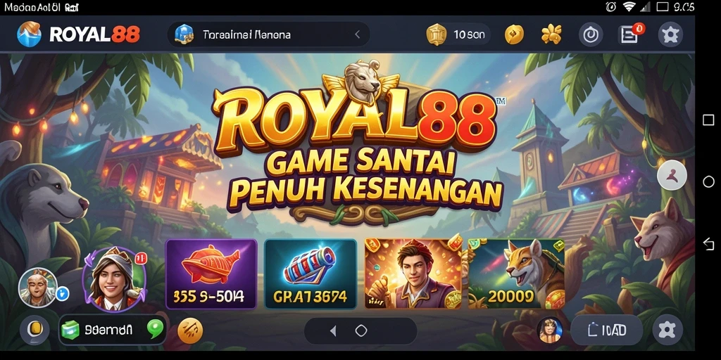 Tampilan menarik dari gameplay ROYAL88 yang seru.